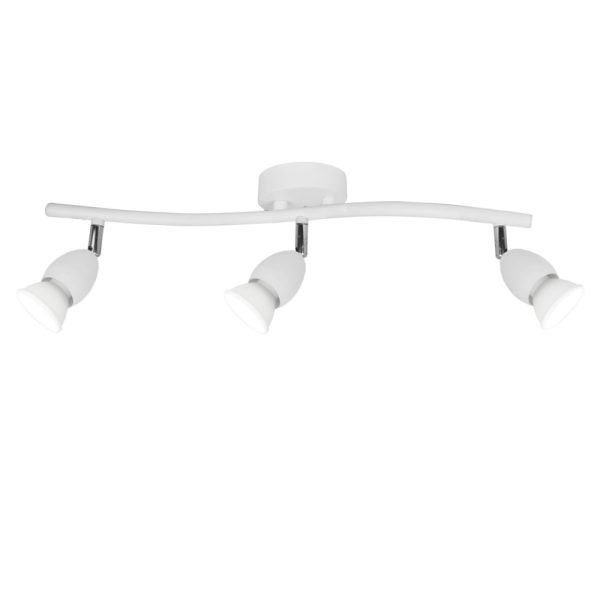 ELECTRICIDAD CERNUDA - REGLETA 3L BALA BLANCO 3 X 40W GU-10