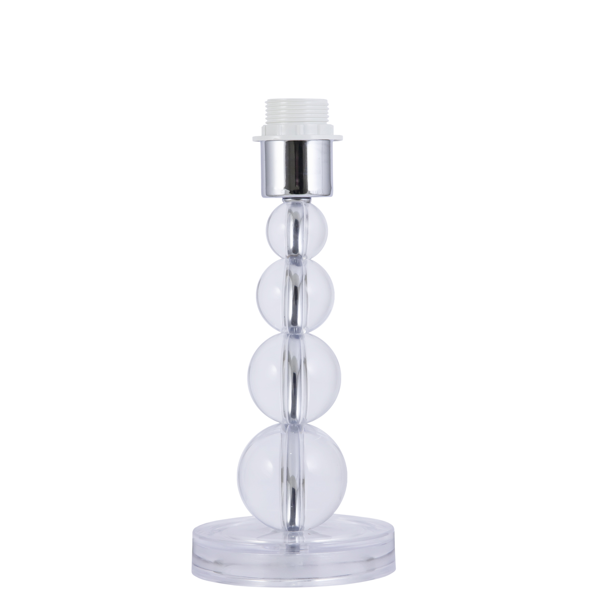 SOBREMESA 1L. VERSALLES CROMO 1 X 60W E-27 – SIN PANTALLA