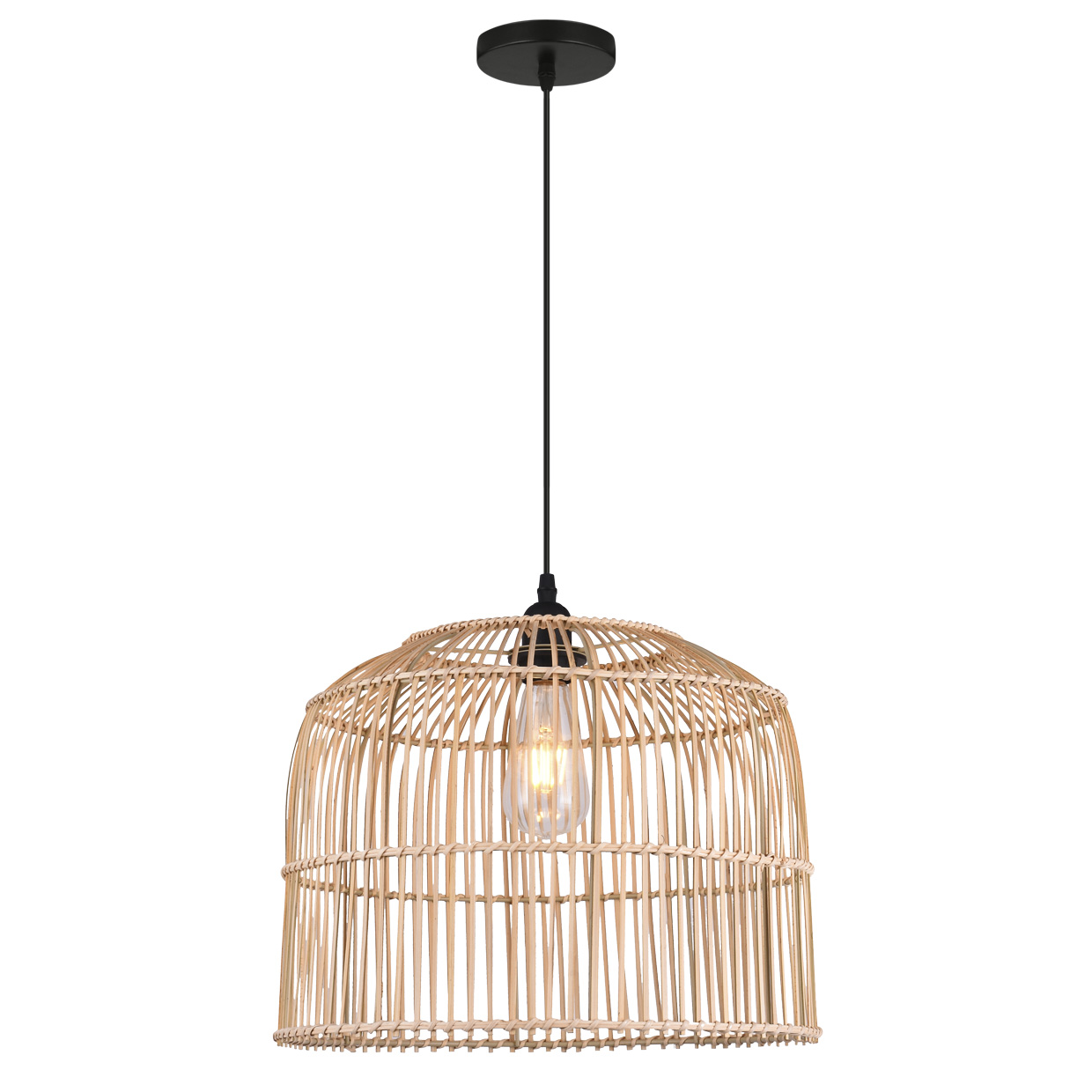 COLGANTE BENTO NATURAL 1 X 60W E-27