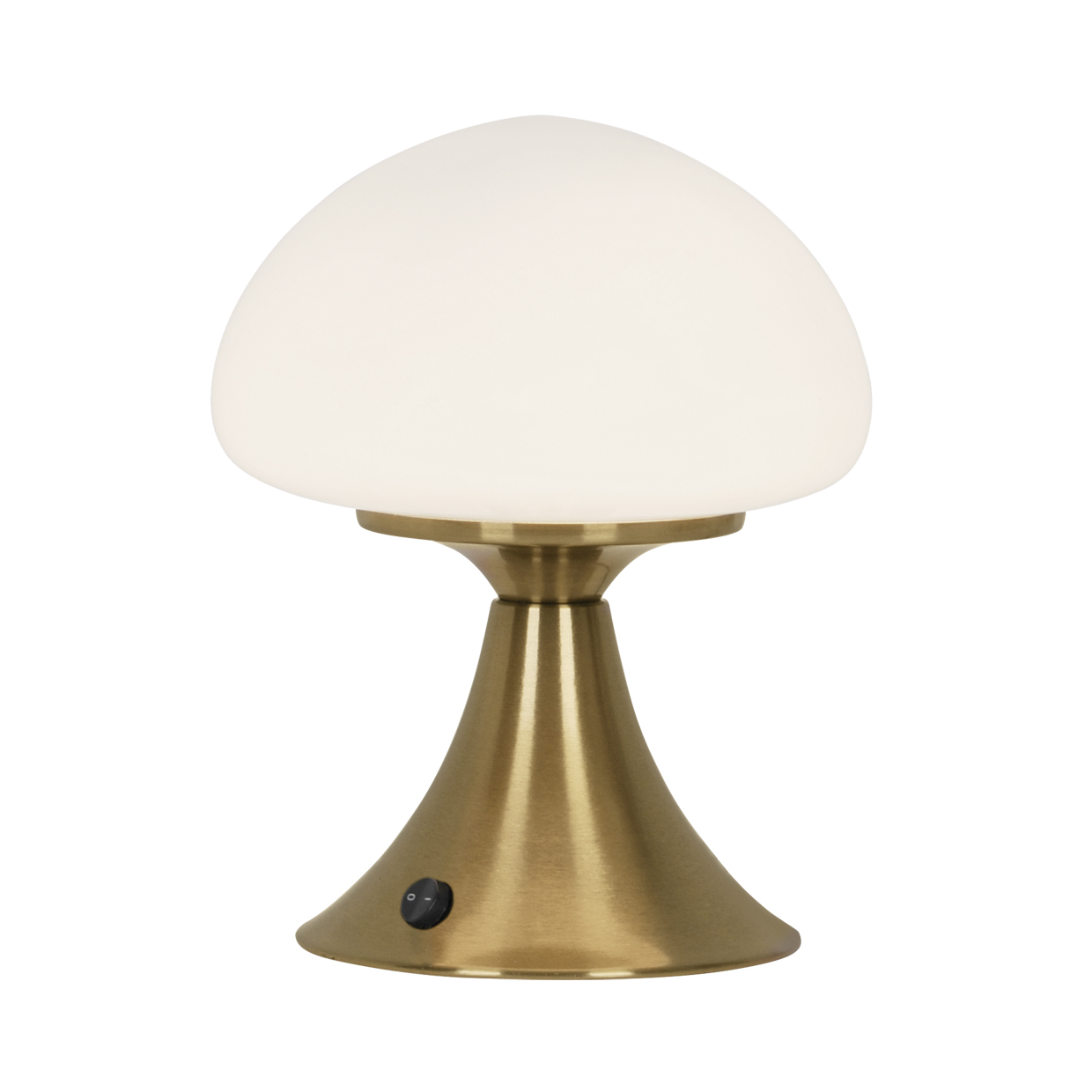 SOBREMESA MAGRIT LATÓN-OPAL 1 X 25W G-9