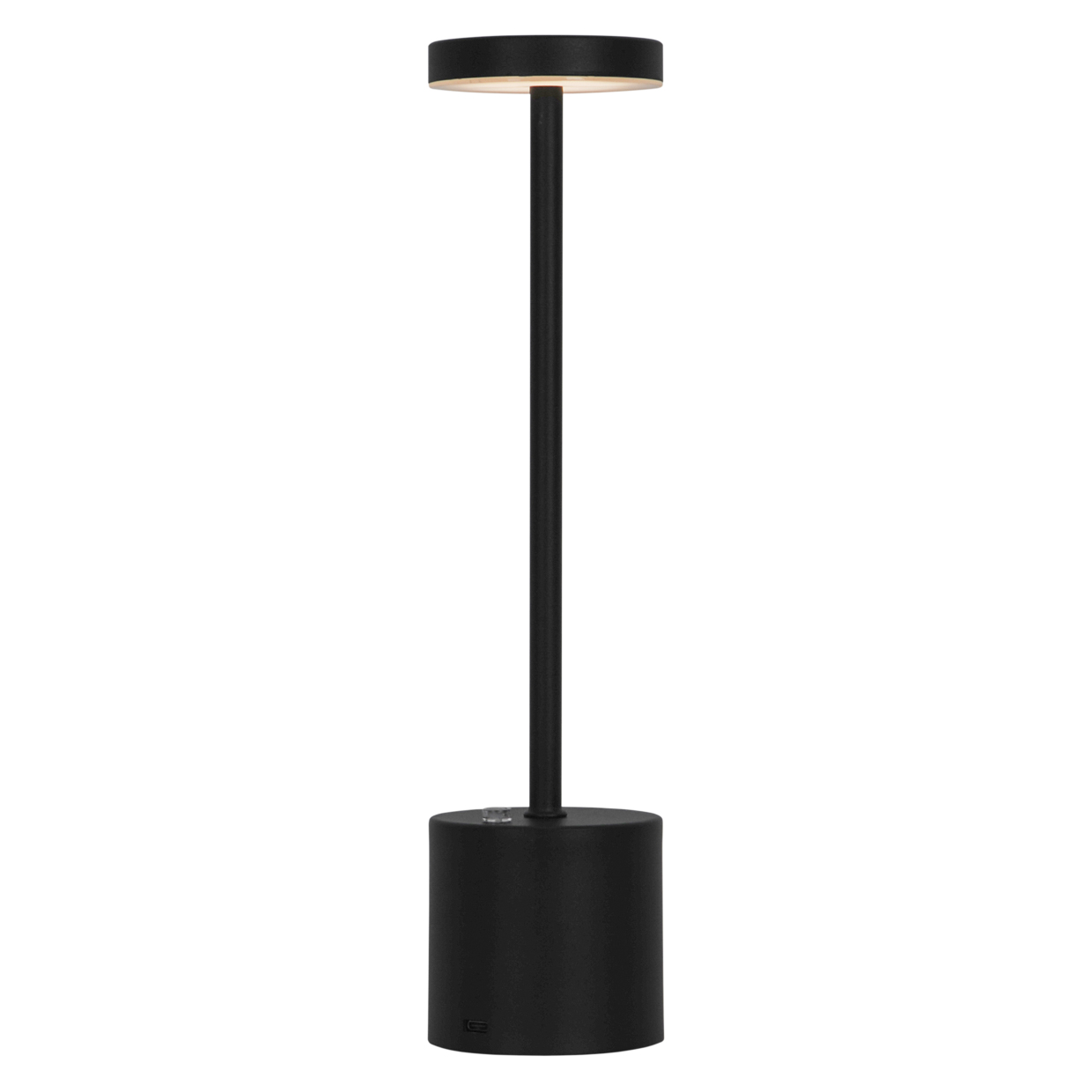 SOBREMESA FREYA NEGRO  LED 3W 20-30LM 3000K