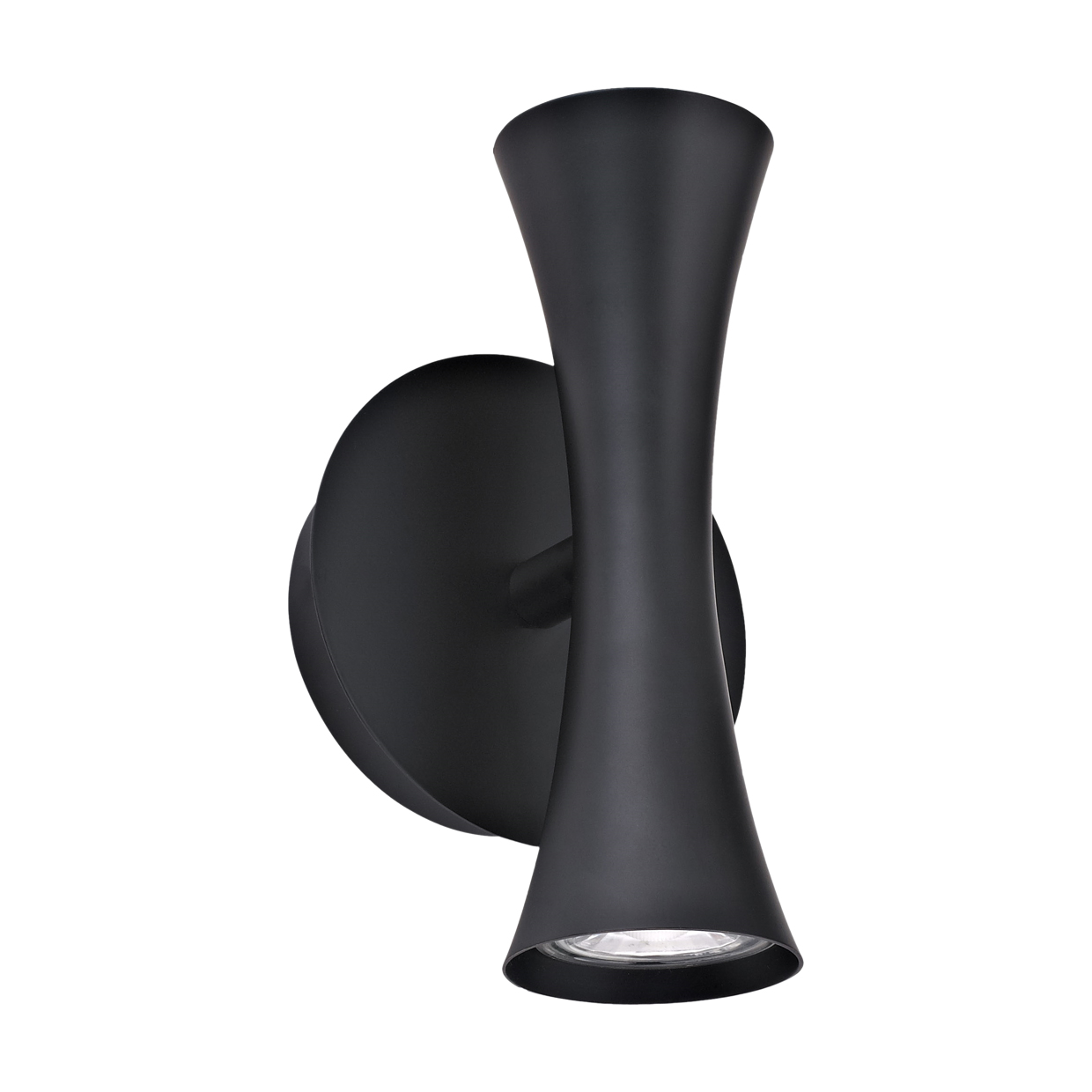 APLIQUE ALDA NEGRO 2 X 50W GU-10