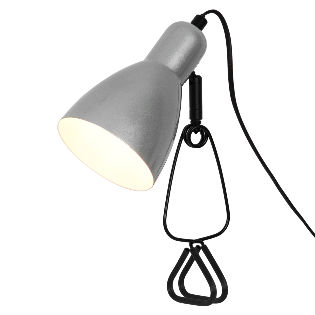 FLEXO TULUM PLATA 1 X 40W E-14