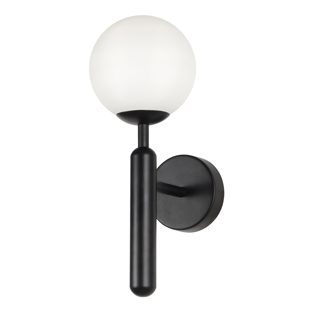 APLIQUE FICUS NEGRO BOLA OPAL 1 X 28W G-9