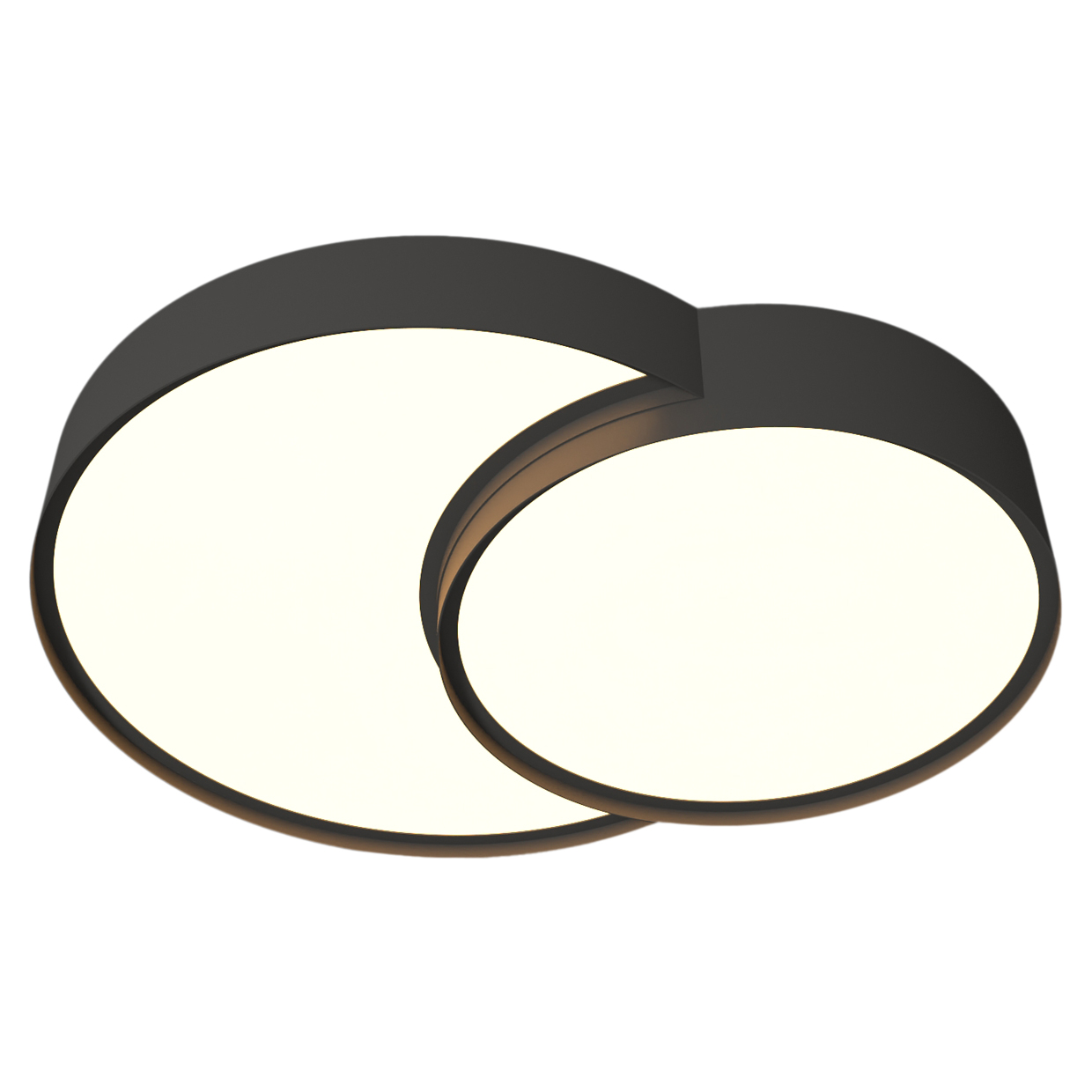 PLAFON LED NIRO NEGRO LED 67W 3000/4000/6000K