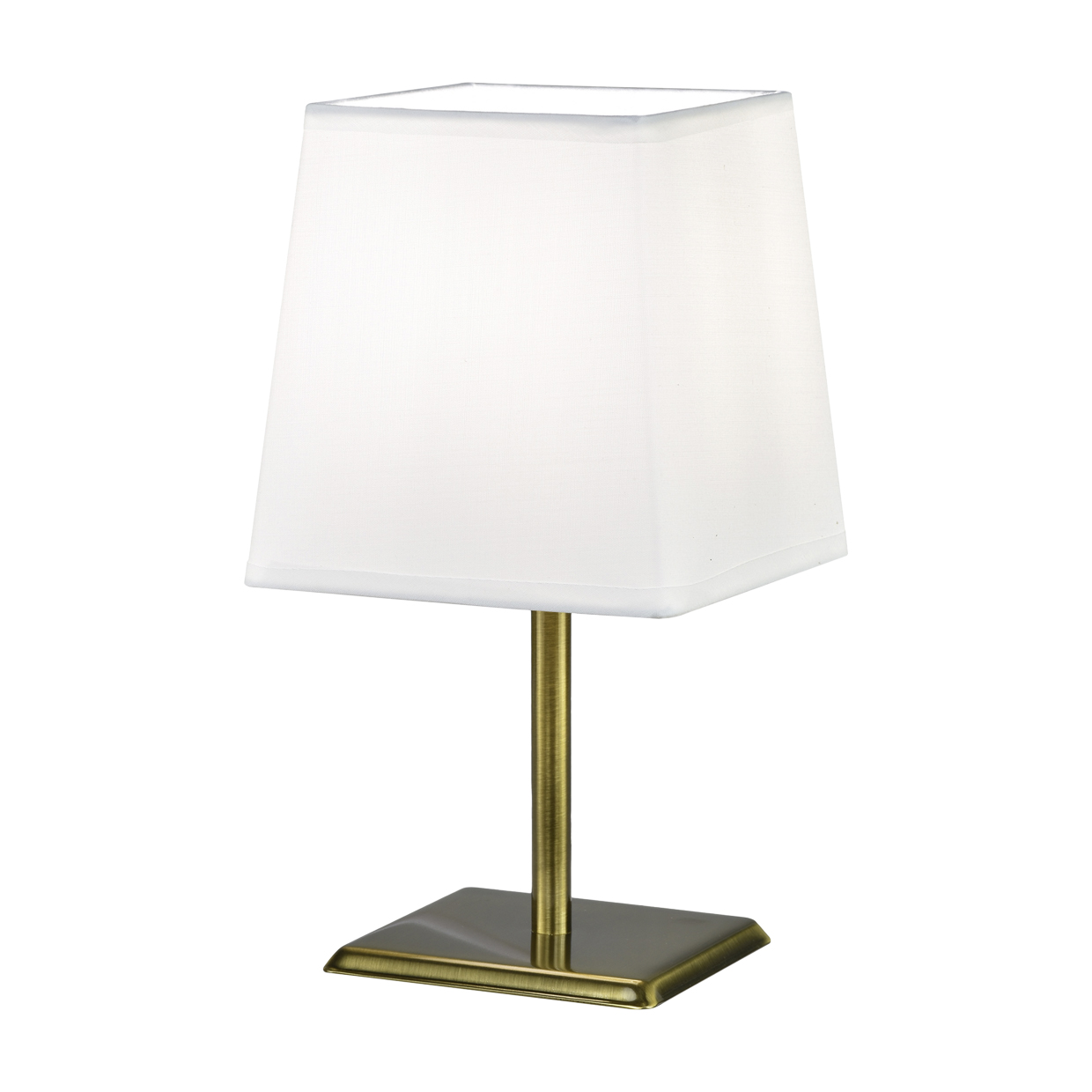 SOBREMESA FOX BLANCO/CUERO 1 X 40W E-14