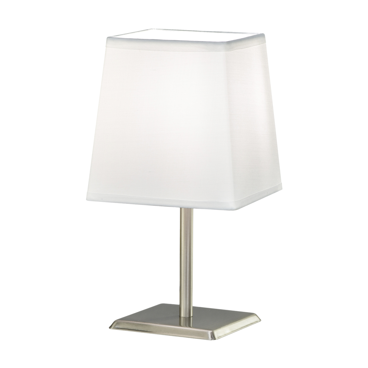 SOBREMESA FOX NIQUEL SATINADO 1 X 40W E-14