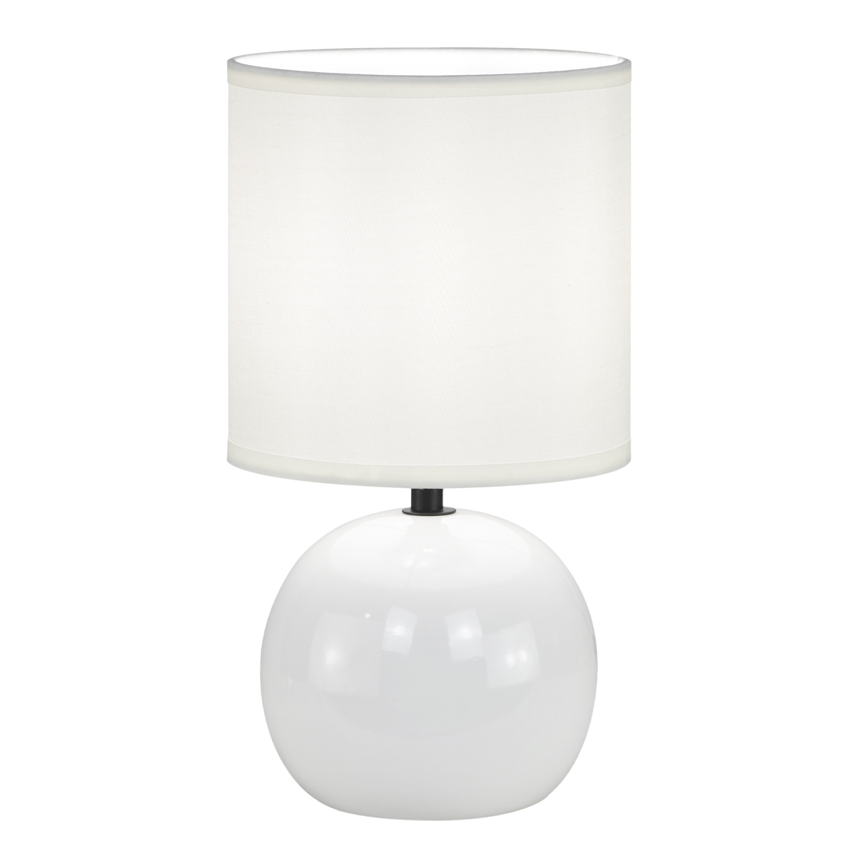 SOBREMESA CERAMICA ZIÓN BLANCO 1 X 40W E-14