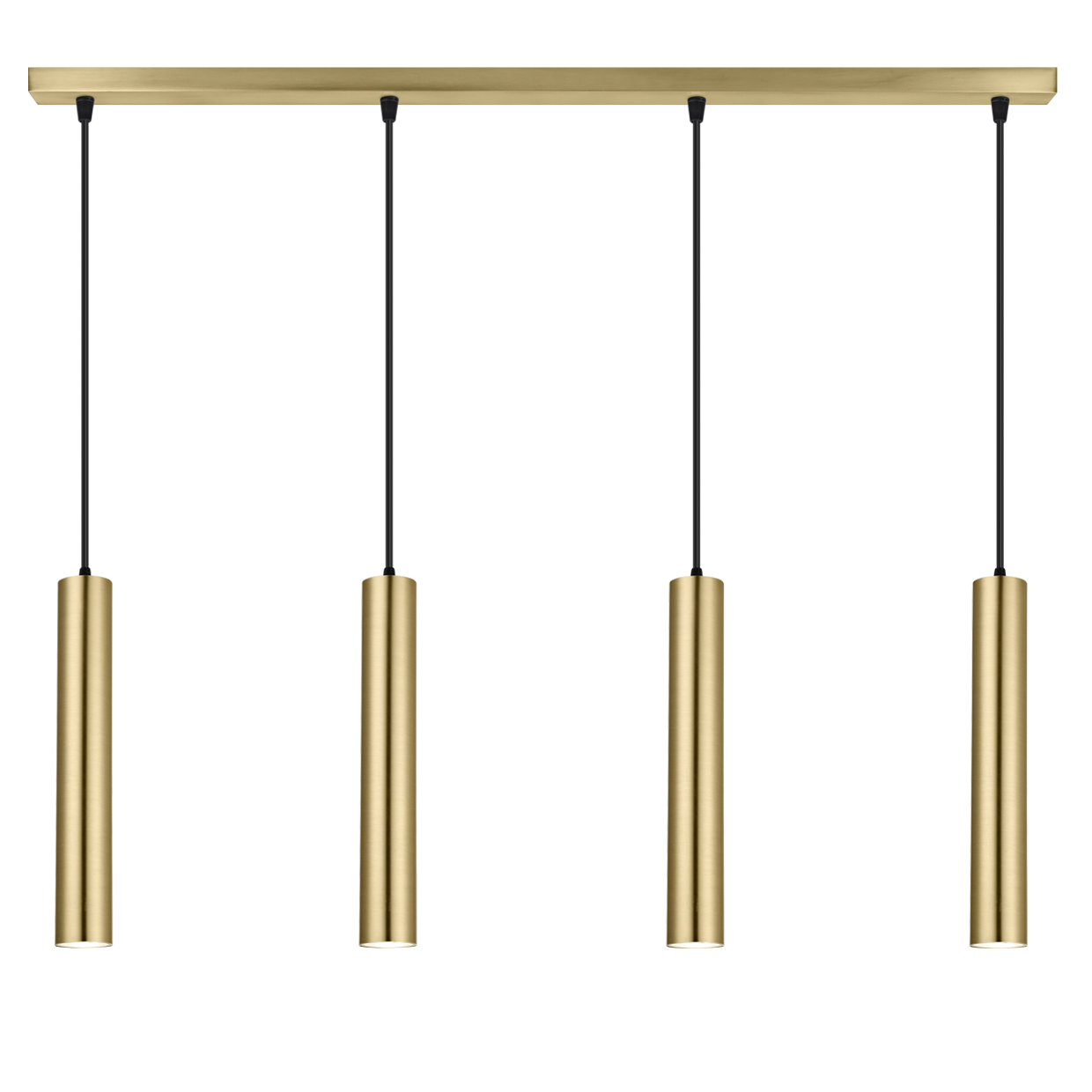 REGLETA 4L. ANTIA LATÓN 4 X 40W GU-10