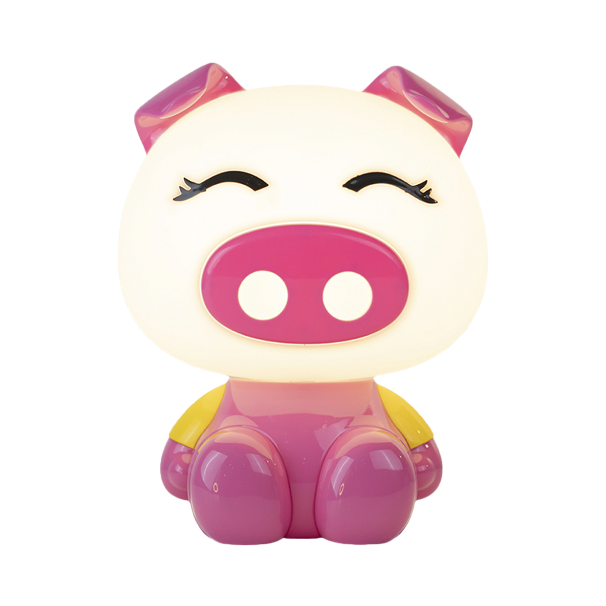 SOBREMESA MASKOTA CERDITO ROSA LED 3W 55-65LM 3200K – BATERIA