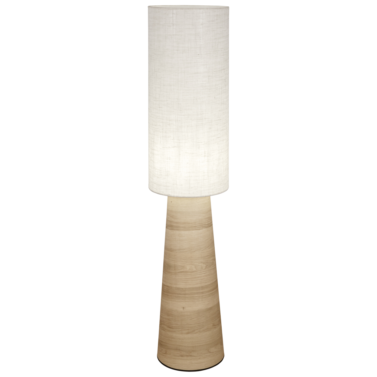 PIE SALON AOSTA BEIG/MADERA 1 X 60W E-27