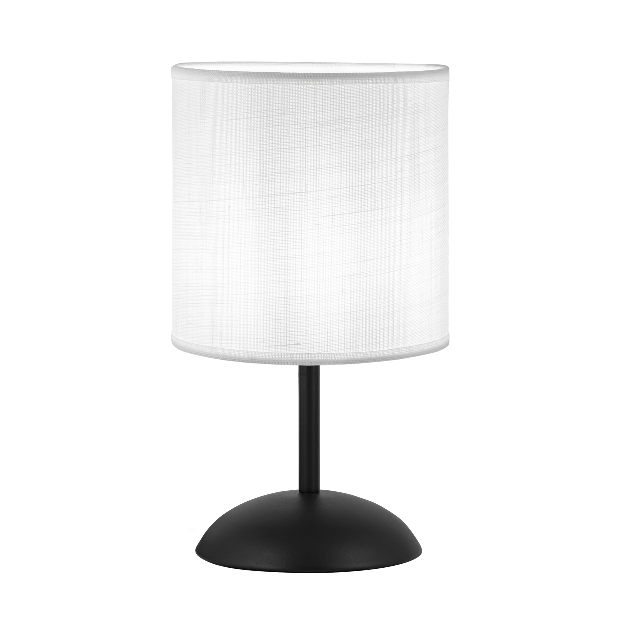 SOBREMESA LARINO BLANCO/NEGRO 1 X 60W E-27