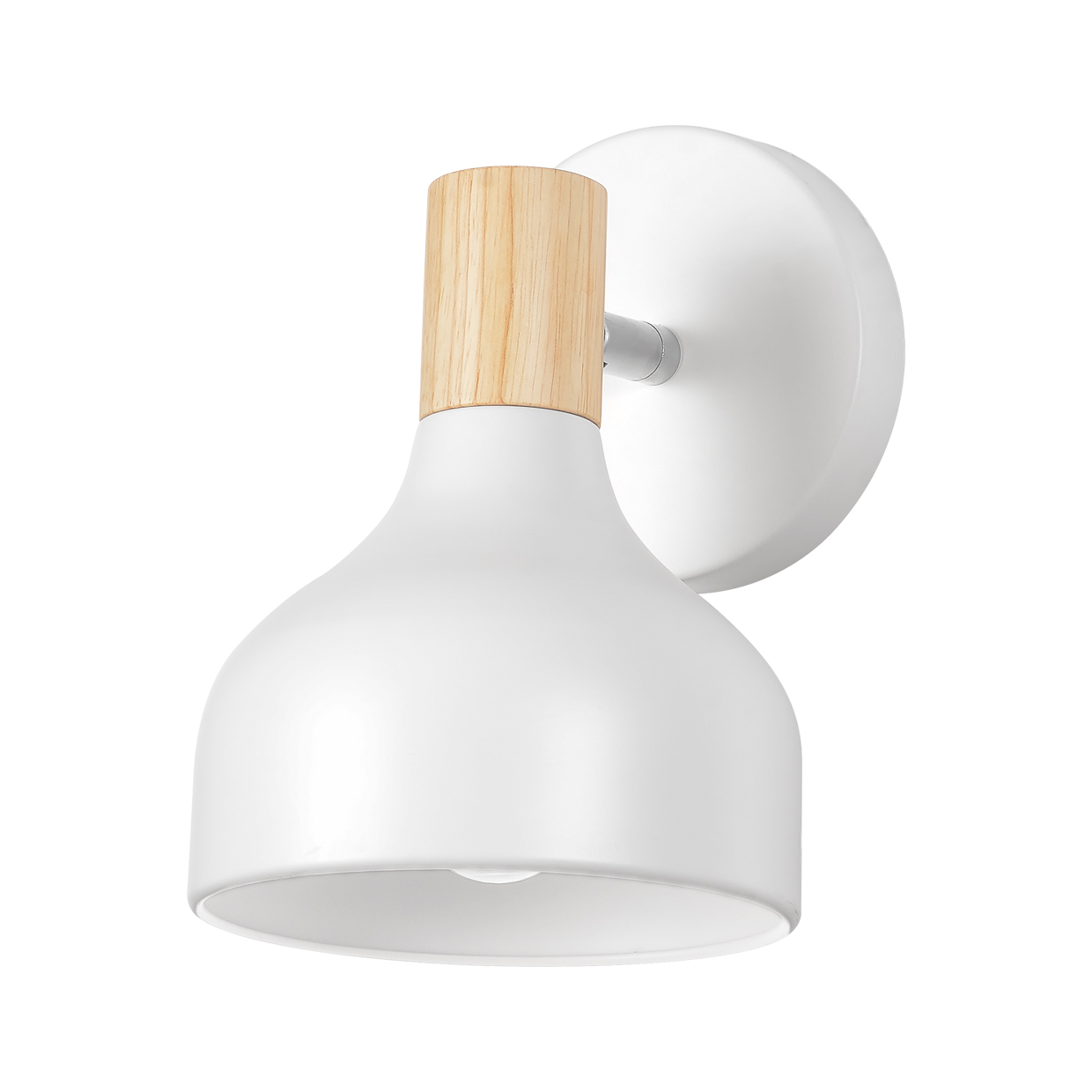 APLIQUE ARGAN BLANCO-MADERA 1 X 40W E-14