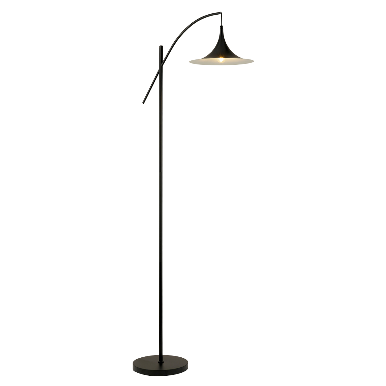 PIE SALON CONTE NEGRO 1 X 60W E-27