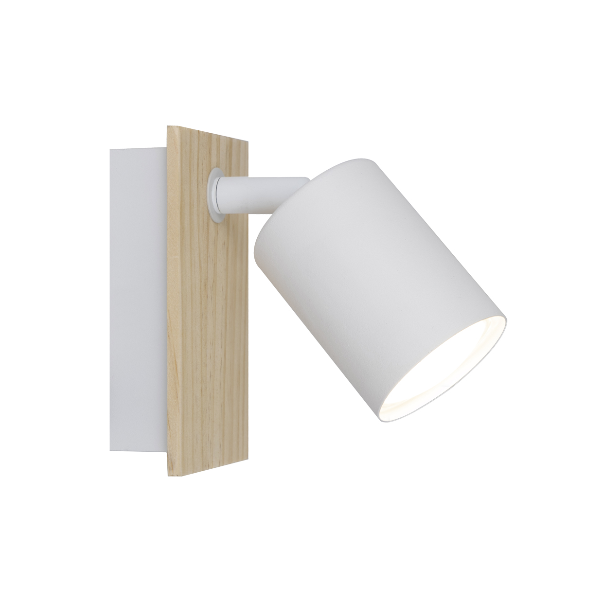 FOCO 1L SMIT BLANCO-MADERA 1 X 50W GU-10