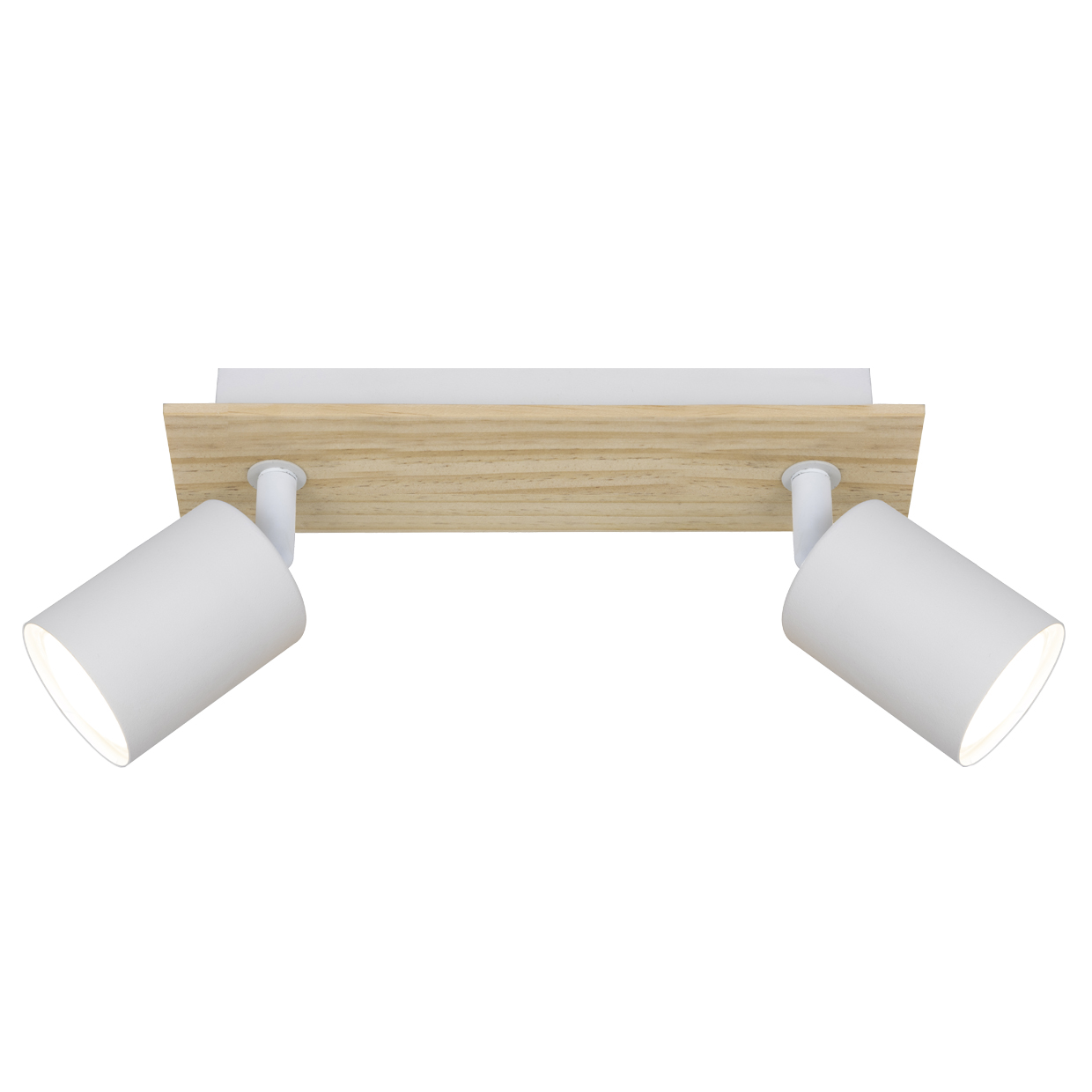 REGLETA 2L SMIT BLANCO-MADERA 2 X 50W GU-10