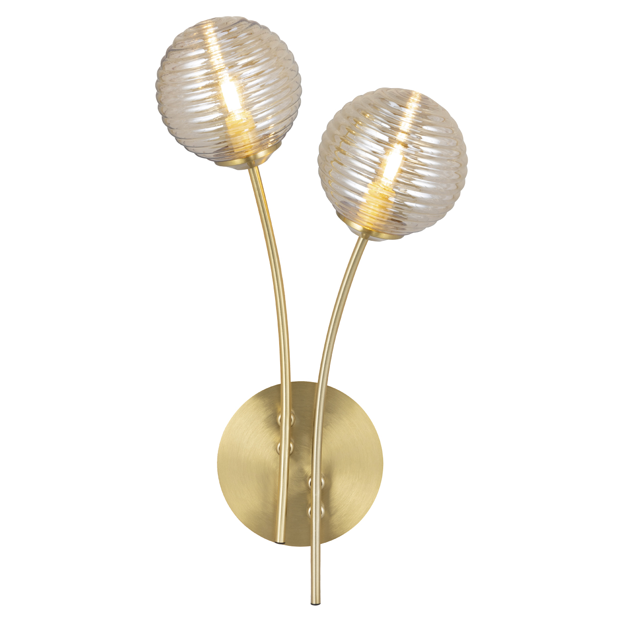 APLIQUE 2L ROCHE LATON – AMBAR 2 X 30W G9