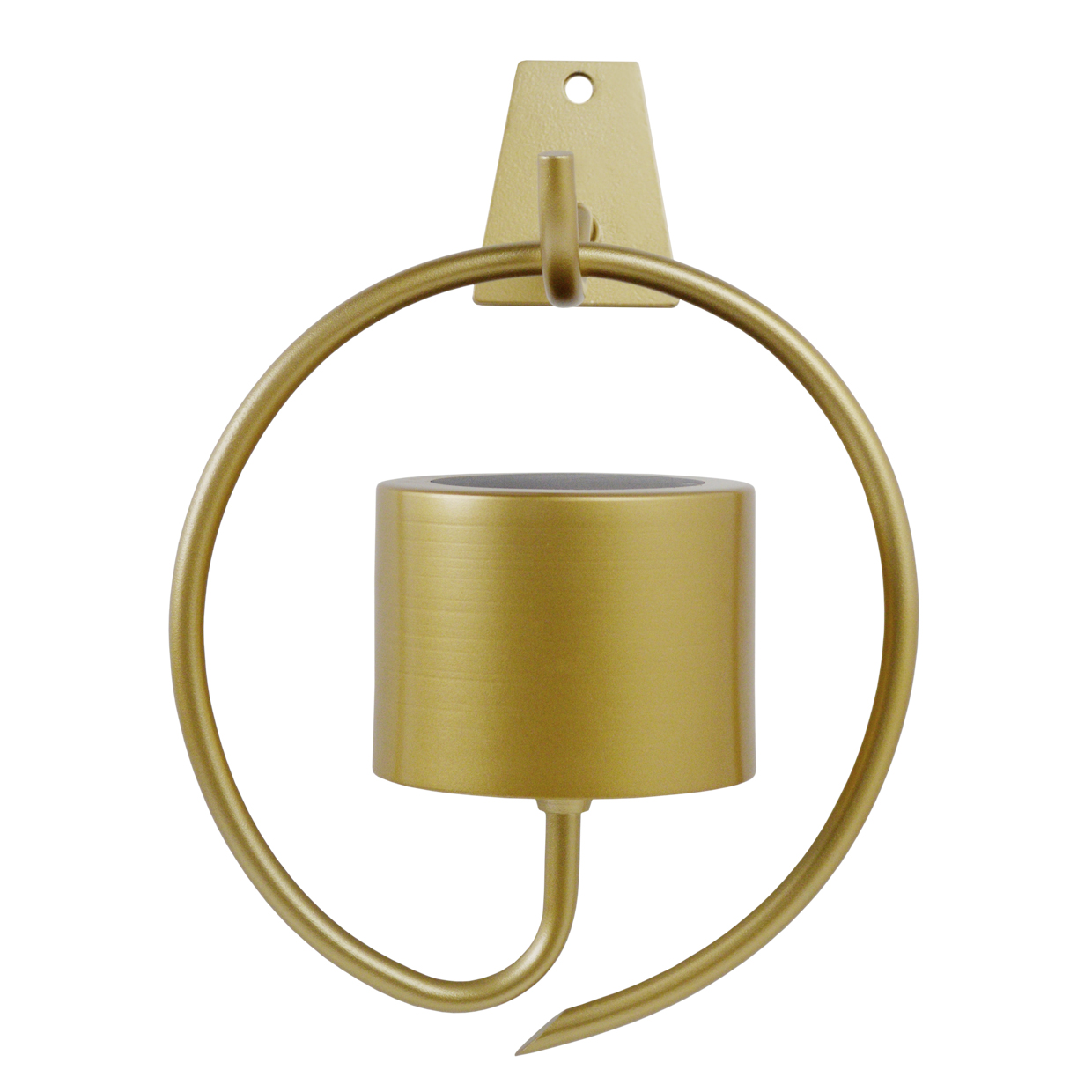 APLIQUE SOLAR BOLANO ORO MATE LED 5W 3000-4000-6500K