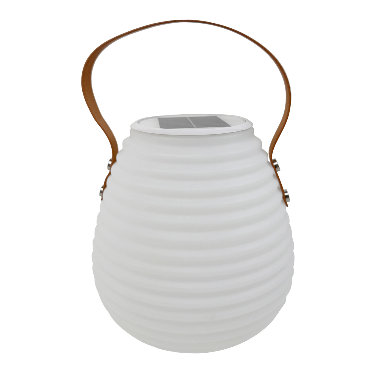 SOBREMESA SOLAR CARTER BLANCO LED