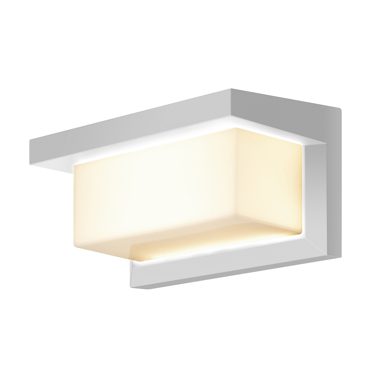 APLIQUE EXTERIOR LAMAR BLANCO LED 12W 3000K – IP65