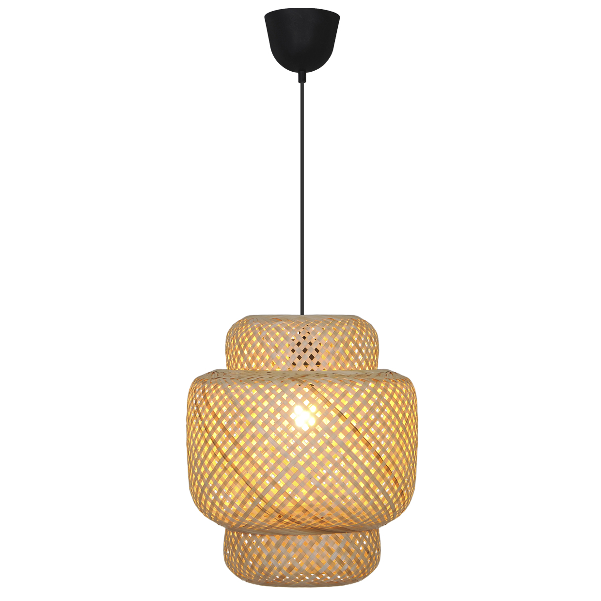 COLGANTE LARK BAMBU 1 X 60W E-27