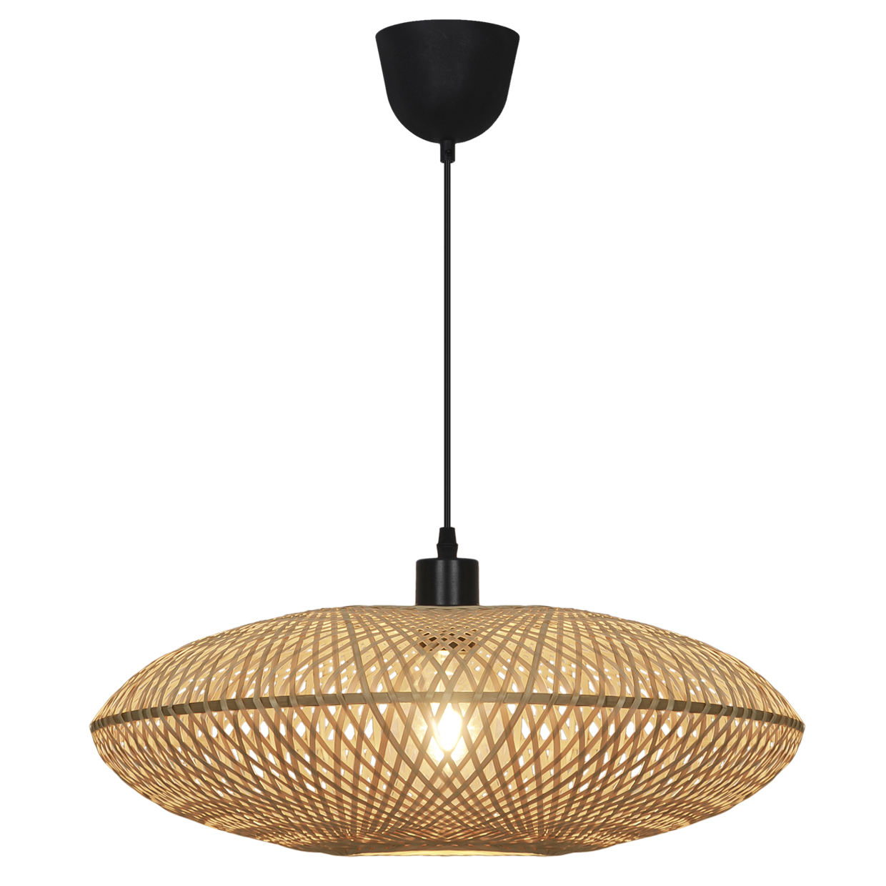 COLGANTE FLAT BAMBU 1 X 60W E-27