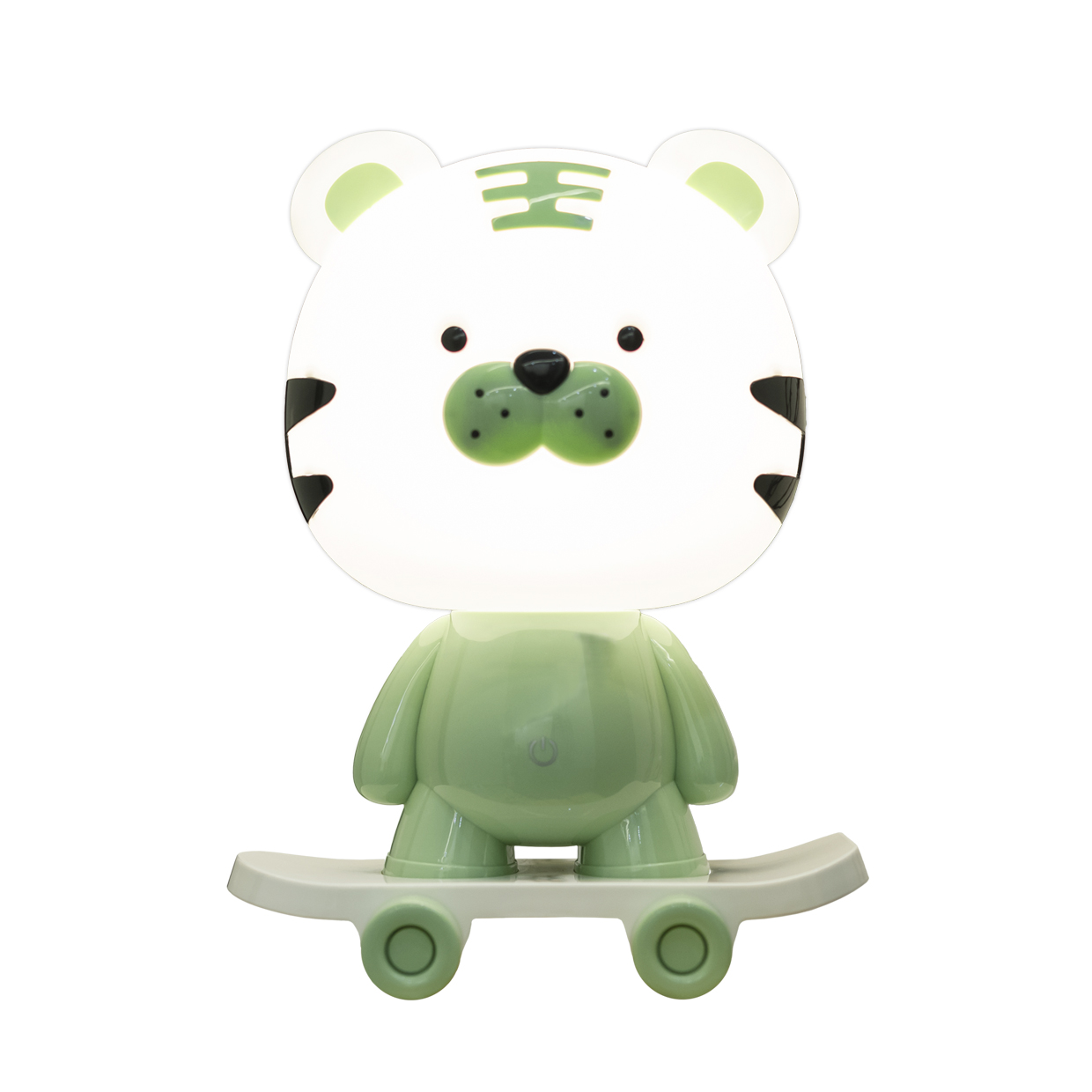 SOBREMESA MASKOTA TIGRE VERDE LED 3W 66LM 3000K