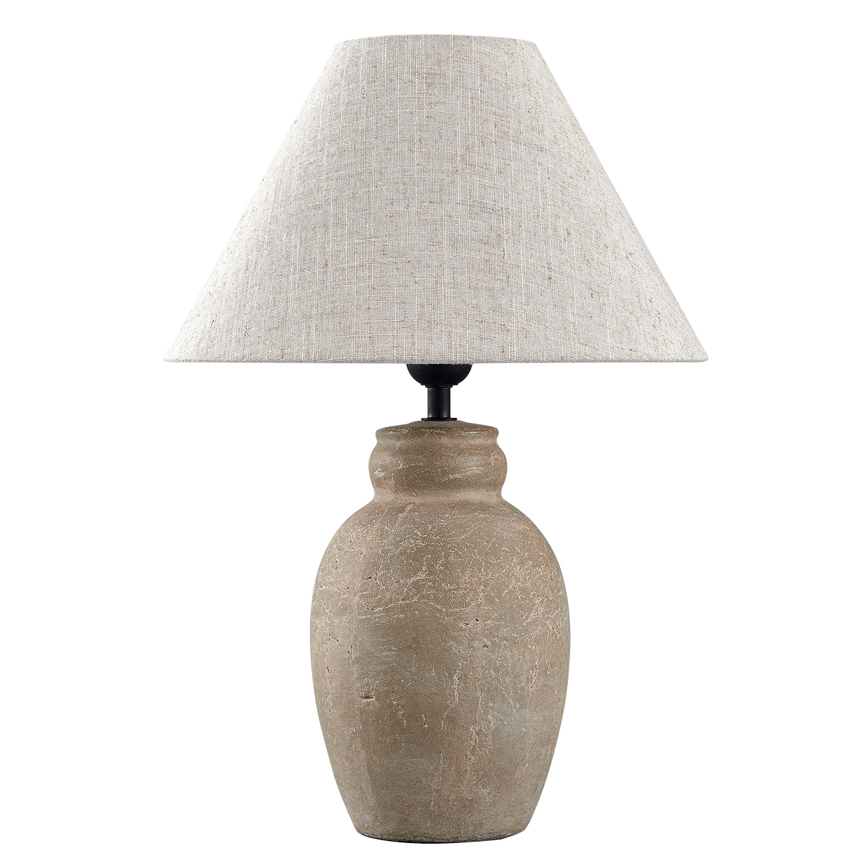 SOBREMESA TERRA PIEDRA MARRON 1 X 60W / E-27