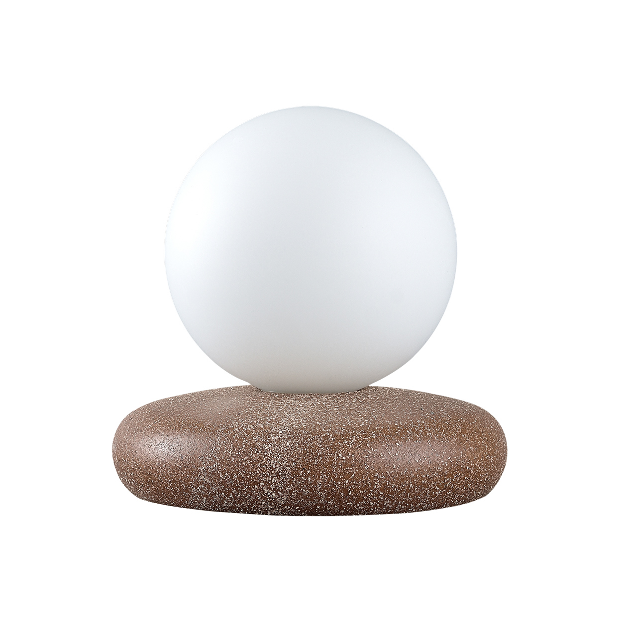 SOBREMESA NIDO MARRON/OPAL 1 X 30W / G-9