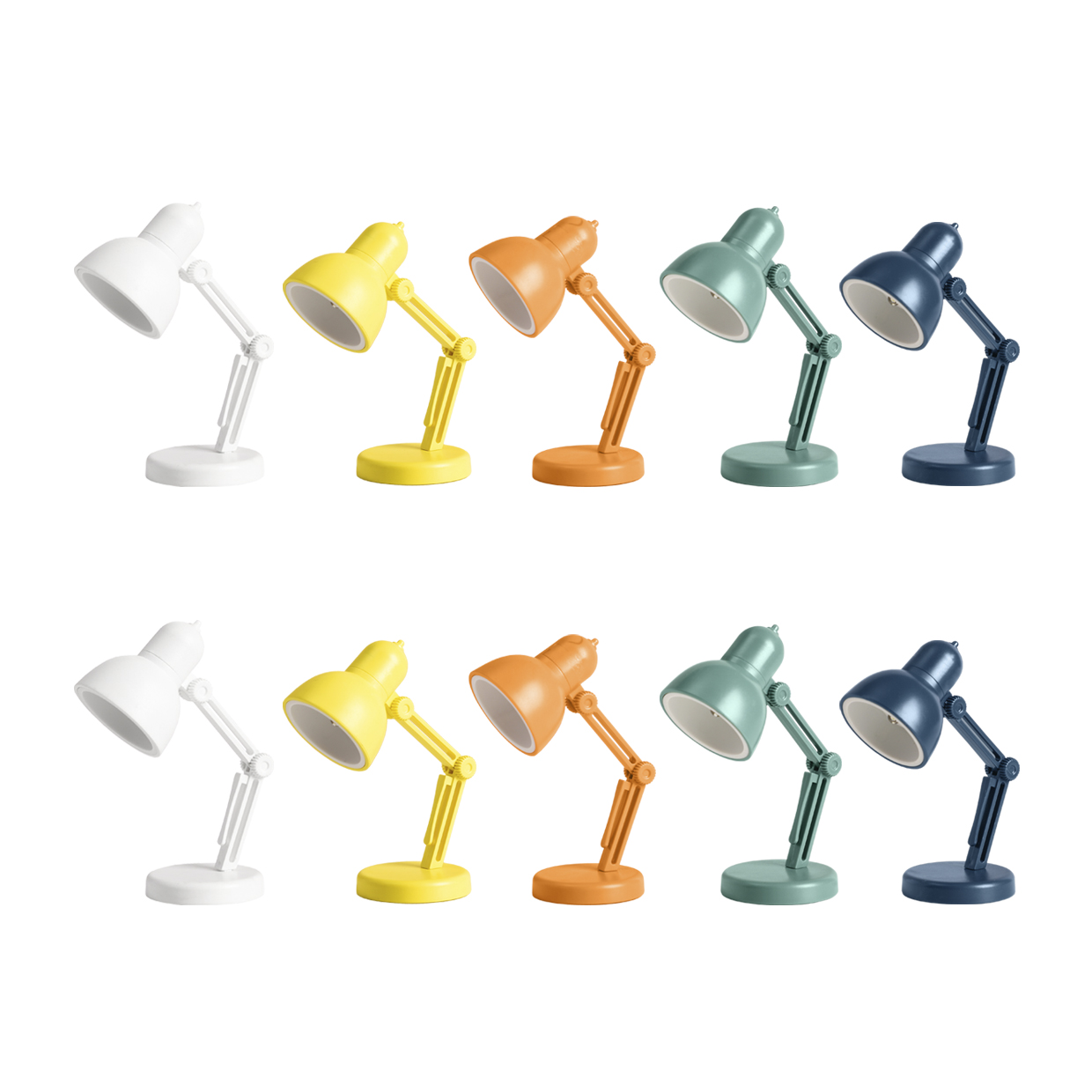 MINI FLEXO PIXEL COLOR VARIADO LED 1W 18LM 2700K-LOTE 10 UDS