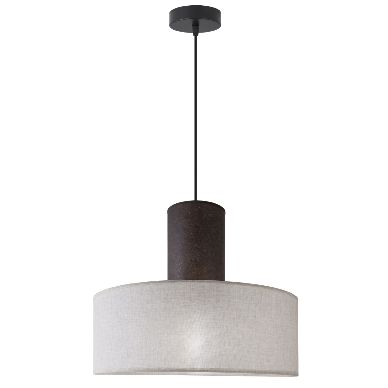 COLGANTE BRANDY OXIDO/VISÓN 1 X 60W E-27