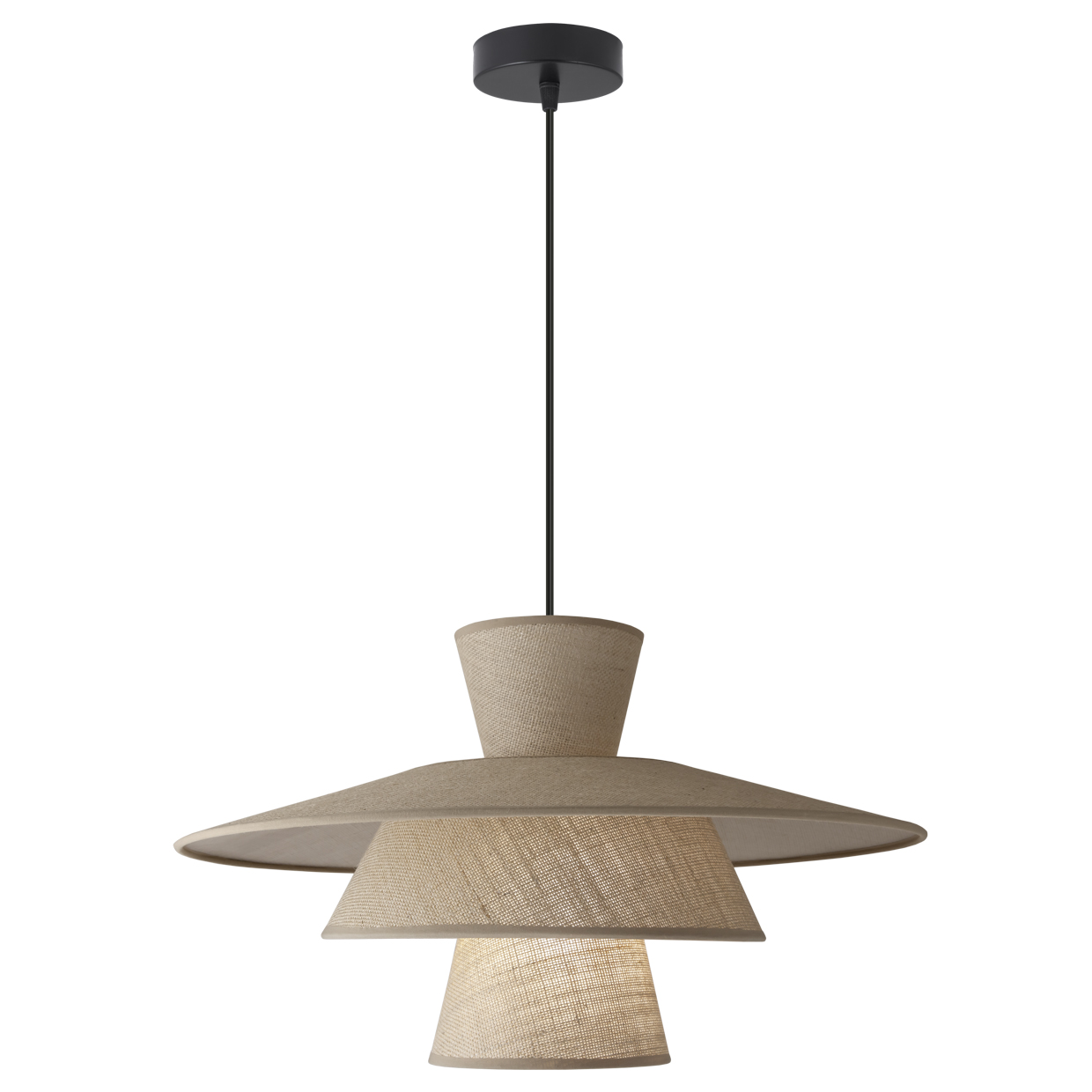 COLGANTE BARI SACO MARRON 1 X 60W E-27