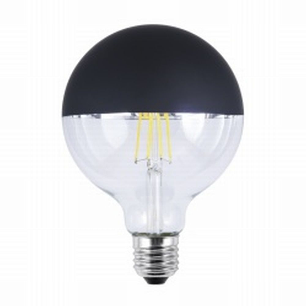 BOMBILLA LED NEGRO MATE LED 6W 580LM 3000K – E-27